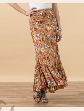 Trade Cloth Lola Skirt, Long